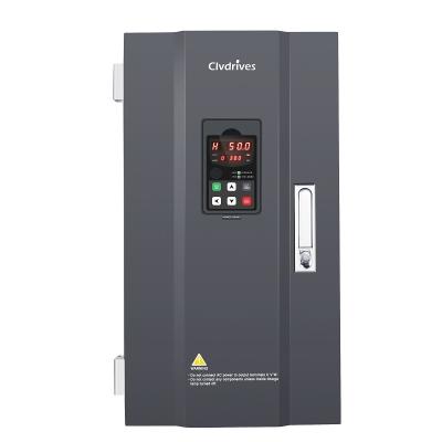 China CLV 380v 3 Phase Inverter AC 110KW 132KW 160KW VFD V/F Control Variable Frequency Inverter converter 50hz to 60hz for motor for sale