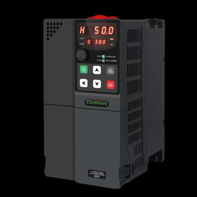 China CLV brand Factory low price VFD LCD Keypad 3 phase 380V 7.5W 10HP AC variable frequency drive inverter for control motor for sale