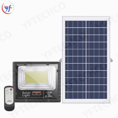 China Hot Selling Garden Energy Saving Good Prices Work Solar Flood Lights for sale