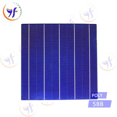 China Solar Products Buy Solar Sales Volume 6X6 4BB/5BB High Efficiency 19.6% Taiwan Poly PERC Solar Cell for sale