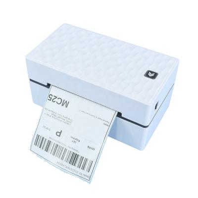 China Fashion 110mm Black And White Desktop USB Thermal Label Printer Drop Shipping For Waybill Printing for sale