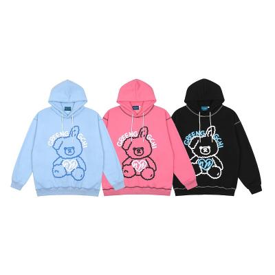 China LOW MOQ Anti-wrinkle Fashion Streetwear Unisex Hoodies Custom Breath Printing Hoodie Sweatshirts With Pattern Logo for sale