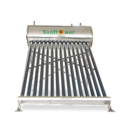 China Hotel SFD47155818 150L Solar Pressure Heater With Copper Coil Hot Water Cool Shower Bath With High Quality Economic Price for sale