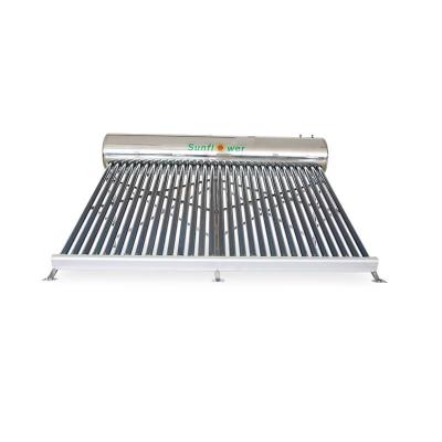 China Household SFA47245818 240L Non Compact Pressure Solar Water Heater With Food Grade SUS304 Stainless Steel Tank For Domestic Hot Water for sale