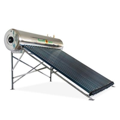 China 200L Hotel Integrated Solar Thermal Panel Solar Water Heater Price for sale