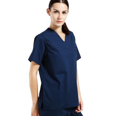 China Anno High Quality Workwear Navy Comfortable Stretch Medical Cherokee Scrubs For Hospital Uniform Women Scrubs Zapato Clinico for sale