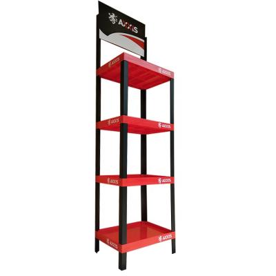 China Plastic Storage Fancy Rack Food Water Bottle Store Supermarket Corrosion Protection Shop Display Stands for sale