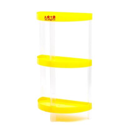 China Floor Standing Plastic Fashion Design Beverage Drinks Fruit Juice Display Stand Eco - Friendly for sale