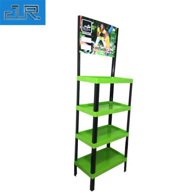 China The supermarket double-sided plastic shelves plastic accessories of display racks for sale