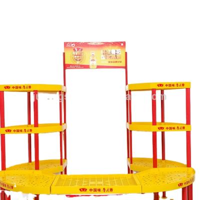 China Eco - Friendly Multifunctional Plastic Rack Advertising Exhibition Display Stand for sale