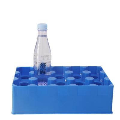 China New style spring water bottle display double sided edges and plastic holder for sale