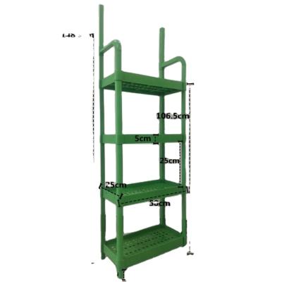 China Double Sided Jr Green Plastic Display Stands Stand for sale