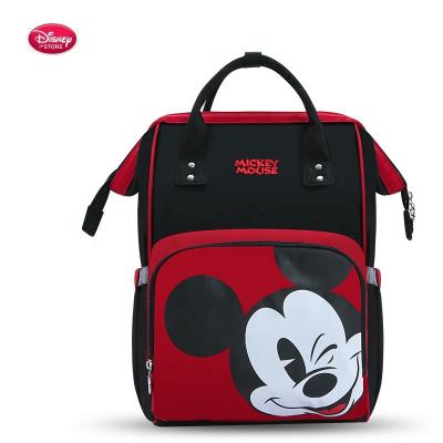 China With USB Factory Designer Mummy Bag Maternity Diaper Bag Baby Travel Backpack Disney Mickey Minnie USB Diaper Bag FAMA for sale