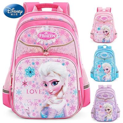 China Girl Elsa Kids School Bags Backpack Cute Disney Waterproof Children Large Capacity for sale