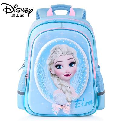 China Disney Elsa School Bag 3D Genuine Waterproof Backpack Girls for sale