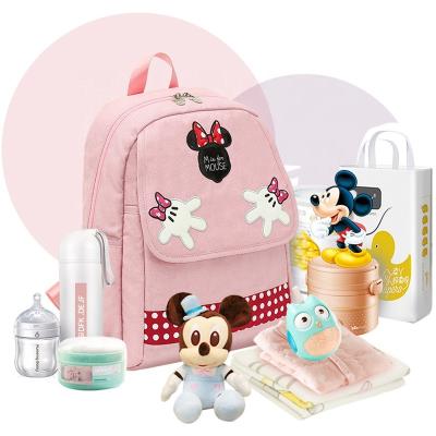 China Large Capacity PP Cartoon Disney Fashion Shopping Diaper Insulation Baby Bottle Bag for sale