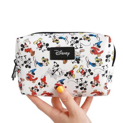 China Waterproof / PU Colorful Mickey Colorful Multifunction Cosmetic Bag Coin Clips Key Storage Bag Makeup Pouch for sale