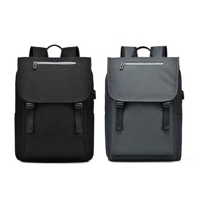 China Factory Wholesale Polyester BSCI Waterproof Travel 15.6 Inch Laptop Bag Men Women Business Computer Backpack With USB for sale