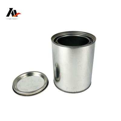 China High Quality Oxidation Resistance Liter 1L/Gallon Oil Direct Cans Round Empty Metal Tin Can For Paint, Chemicals Coating Customization for sale