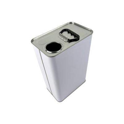 China High Quality Direct Square Empty Metal Oxidation Resistance Oil Tin Can 500mL/1L/2L/3L/4L Tin Cans Direct Square Empty For Paint/Coating/Oil/Ink Customized for sale