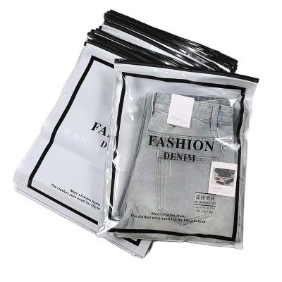 China Disposable 505No Pollution Degradable Material Custom Logo Printed Clear Plastic Carrier Bag For Sale for sale