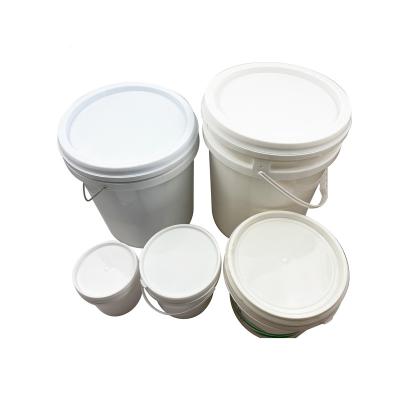 China High Quality Hot Sale 2L 5L 10L 20L 25L 5 Gallon Oxidation Resistance Plastic Pail Bucket With Lid With Handle Custom Customizable LOGO for sale