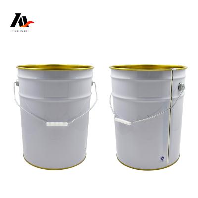 China Customizable 10L/15L/20L Oxidation Resistance 5 Gallon Paint Bucket for Paint, Coating Chemicals for Paint/Coating/Oil/Ink for sale