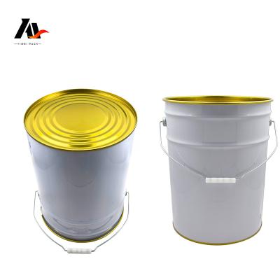 China Customizable 10L/15L/20L Oxidation Resistance 5 Gallon Paint Bucket for Paint, Coating Chemicals for Paint/Coating/Oil/Ink for sale