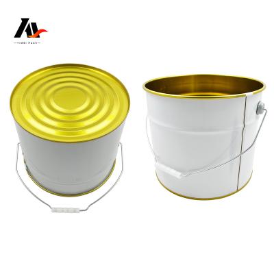 China Customizable 10L/15L/20L Oxidation Resistance 5 Gallon Paint Bucket for Paint, Coating Chemicals for Paint/Coating/Oil/Ink for sale