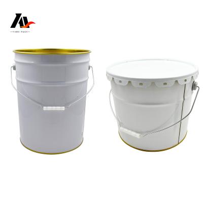 China Customizable 10L/15L/20L Oxidation Resistance 5 Gallon Paint Bucket for Paint, Coating Chemicals for Paint/Coating/Oil/Ink for sale