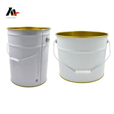 China Customizable 10L/15L/20L Oxidation Resistance 5 Gallon Paint Bucket for Paint, Coating Chemicals for Paint/Coating/Oil/Ink for sale