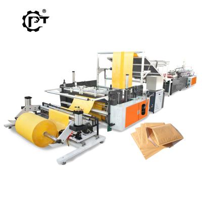 China Hotels New Technology High Speed ​​Laminated Kraft Paper Air Bubble Bag Mailer Envelope Bag Making Machine for sale