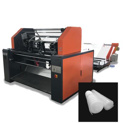 China Coreless rewinding 2020 new model air bubble wrap film sheet roll pe foam coreless rewinder machine for sale