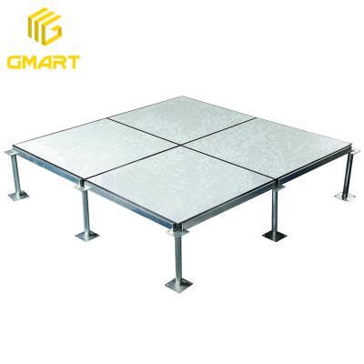 China Gmart Modern Low Price Anti-static Calcium Sulfate Raised Floor System, New Design Server Room Raised Floor For Data Center for sale