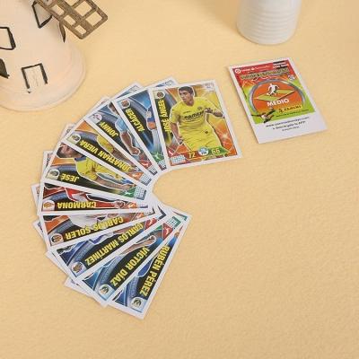 China Custom High Quality Game Paper Cheap Price Football Basketball Sart Card Internet Game Card For Adult for sale