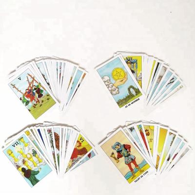 China Wholesale High Quality New Fashion Paper Design Tarot Cards With Guide From China Manufacturer for sale