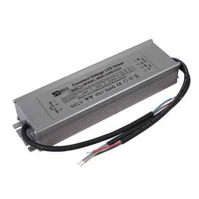 China LED Lighting 200W12V24V Waterproof DALI Dimmable IP67 LED Driver Power Supply for sale