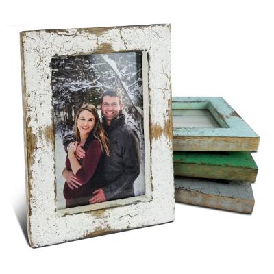 China Customized Authentic Rustic Rustic Farmhouse Look & Feel - Aged Natural Looked Perfect for Family Photos, 4 x 6 Photo for sale