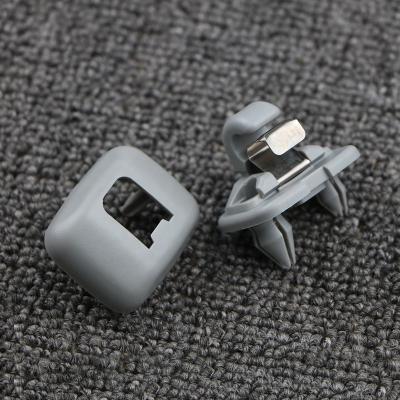 China Plastics Hook Holder OEM 8VD857562 8V0857562 Gray Plastic Sun Visor Clip For Audi A1 A3 A4 B6 B7 A5 Q3 Q5 for sale