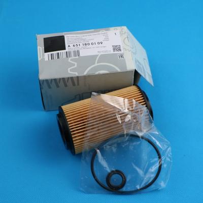 China Oil Filter A6511800109 For Mercedes-Benz W176 W246 W204 W205 C204 S204 S205 W211 W222 R172 W639 W447 Sprinter 6511800109 Standard Size for sale