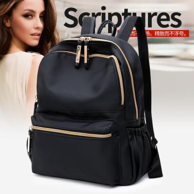 China Waterproof 2021 spring and autumn European new Oxford bag simple and soft fabric female bag and American style backpack female bag fashion for sale