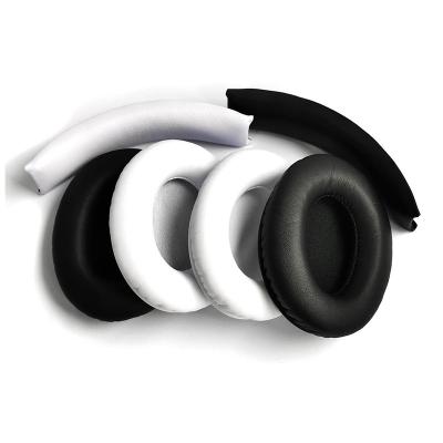 China Replace For Original Ear Pads Gaming Headphones Head Band Cushion Spare Ear Cushions Protein Sponge Leather Ear Pads for sale