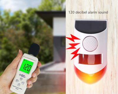 China New Solar Waterproof IP65 Security Alarm TUYA WIFI Motion Detector Controller HW-19W Motion Sensor HW-19W Remote Home Outdoor Motion Sensor for sale