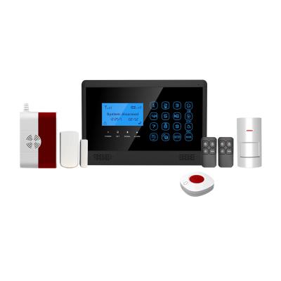 China LCD Display Mobile Call Home Security GSM Alarm With Build-In-Speaker GSM Home Alarm YL-007M2BX for sale