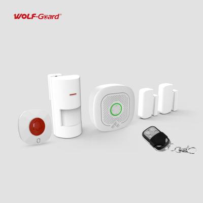 China Home Automation Wifi Smart Room Anti Burglar Burglar Burglar PIR Motion Detector Elderly SOS Emergency Alert Radio Home Security Alarm System for sale