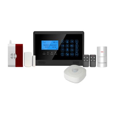 China Monitoring/Alarm Easy Install Alarm Systems Kit Antifurto Casa WiFi Smart GSM Home Alarm Sistem Kit for sale