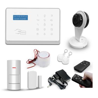 China New Tuya Smart Home Security Alarm GSM WIFI Home Alarm System Monitoring/Alarm for sale