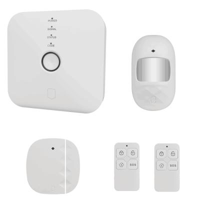 China Tuya Wifi Smart Life Alarm GSM Smart WiFi Gateway Security Alarm System YL-007WM2N wifi smart home alarm system for sale