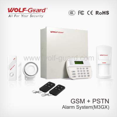 China Automatic Metal Case Wired GSM PSTN Alarm Industrial Security Burglar Alarm System! 868mhz alarm system! smoke fire alarm system for sale