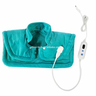 China Washable Electric Heating Pad Neck Shoulder Pain Relief Overheating Pad for sale